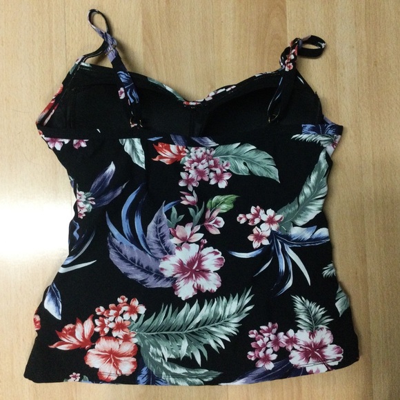 Christina Tankini Top 10 D Padded Orchids Beach Pool Swimming Beach - Picture 9 of 9